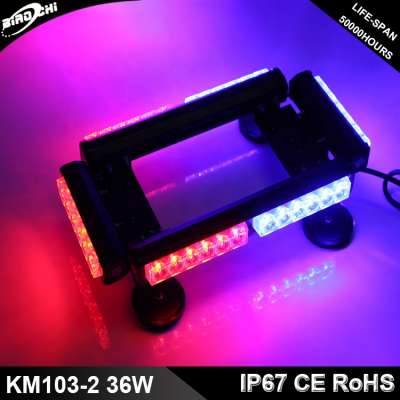 Vehicle indicator warning lightbar with 36W and size 42*27*10cm