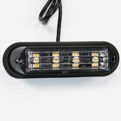 KM204-4 with amber color for grille strobe warning light