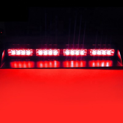 Traffic light LED dash deck warning light