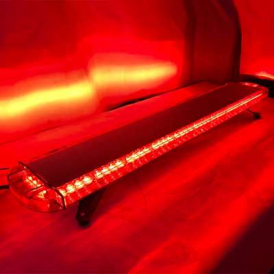 Strobe red blue offroad emergency led light bar for police truck