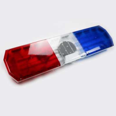 wholesale faster delivery 120cm 88W siren speaker blue red full size warning led light bar for police car