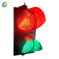 Factory New Design 200mm two color red and green led traffic light at intersections